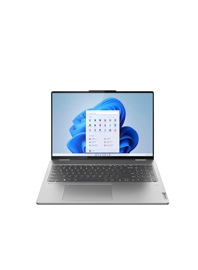 (Upgraded Version) Yoga 7i 2-in-1 Laptop with 14-Inch WUXGA Touch Display, AMD Ryzen 5-8640HS Processor/8GB RAM/512GB SSD/AMD Radeon Graphics/Windows 11 Home English GREY English GREY