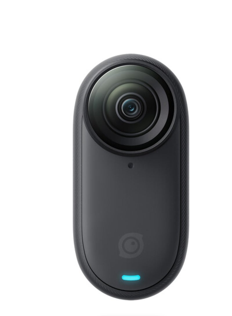 Insta360 - GO 3S Midnight Black (128GB) | 10m Waterproof Tiny Action Camera, 4K Wide-Angle Video, 2.2" Flip TouchScreen w/ Action Pod, Auto Stabilization, with Apple FindMy, Magnet Pendant, Clip - Black - Image 1