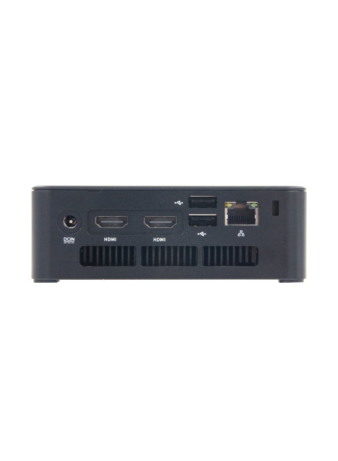 InnJoo - Mini PC With Core i3-5005U Processor/8GB RAM/256GB SSD/Intel HD Graphics 5500/Windows 11 Home Black - Image 1