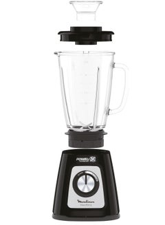 مولينكس Blend force Blender 800 Watts Glass Jar 1.75 Liters Net : ( 1.25) L Grinder and Chopper Black LM4358EG 1.75 L 800 W LM4358EG Black  - Image 2