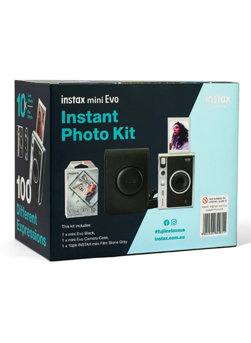 FUJIFILM Instax Mini Evo Instant Photo Kit (Black) - Image 5