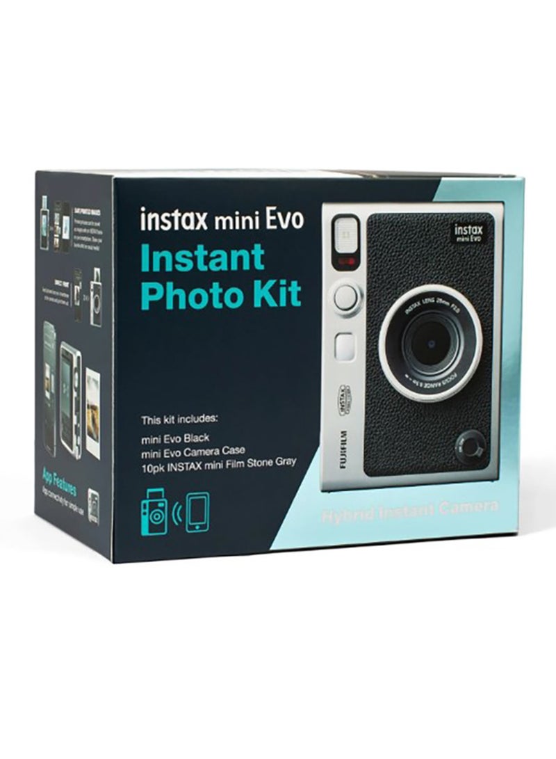 FUJIFILM Instax Mini Evo Instant Photo Kit (Black) - Image 4