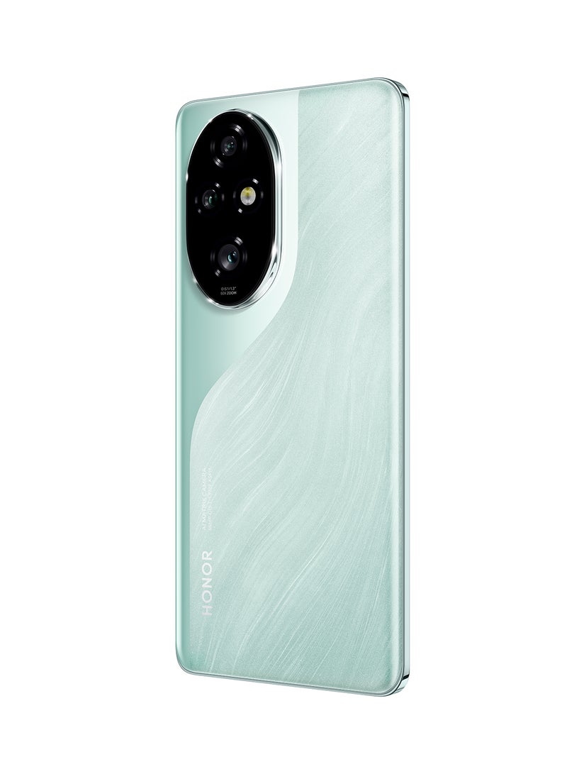 هونور هاتف 200 Pro، يدعم تقنية 5G، بشريحتين باللون السماوي، وذاكرة وصول عشوائي (RAM) سعة 12 جيجابايت + 512 جيجابايت، مع ساعة اختيار مجانية - إصدار الشرق الأوسط  - Image 5