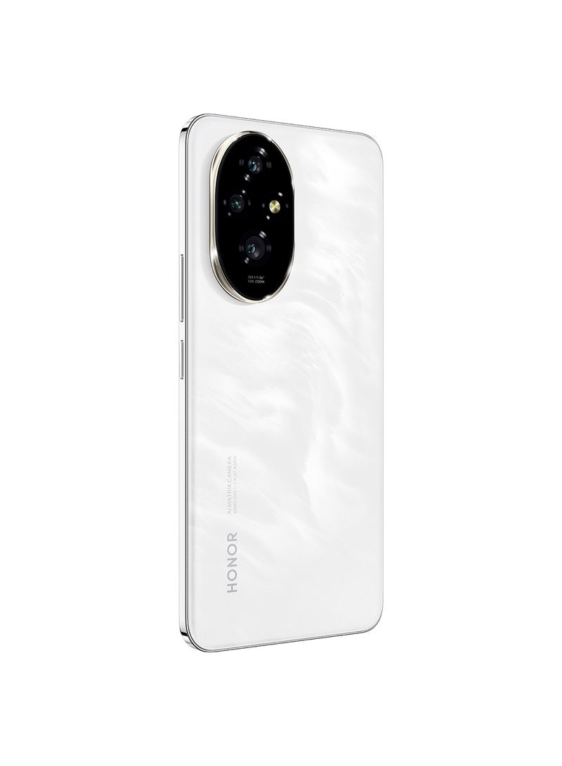 Honor - 200 5G Dual SIM Moon Light White 12GB RAM + 256 GB - Middle East Version - Image 1