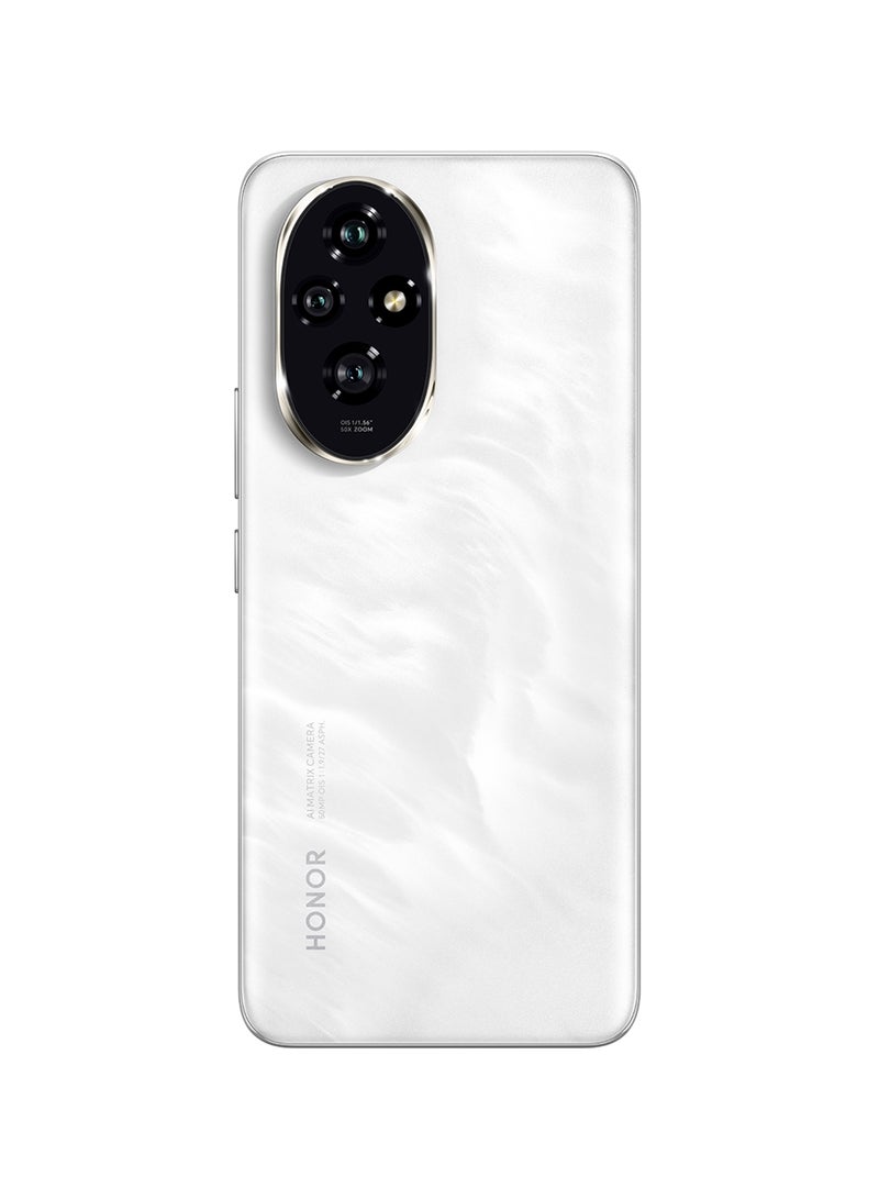 Honor - 200 5G Dual SIM Moon Light White 12GB RAM + 256 GB - Middle East Version - Image 1