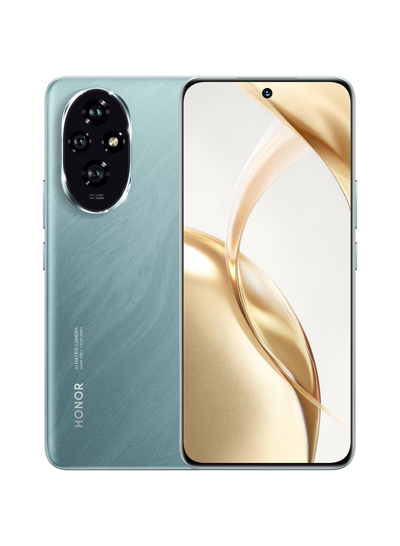 هونور هاتف 200 5G، ثنائي الشريحة، أخضر زمردي، 12 جيجابايت رام + 512 جيجابايت - إصدار الشرق الأوسط - Image 1