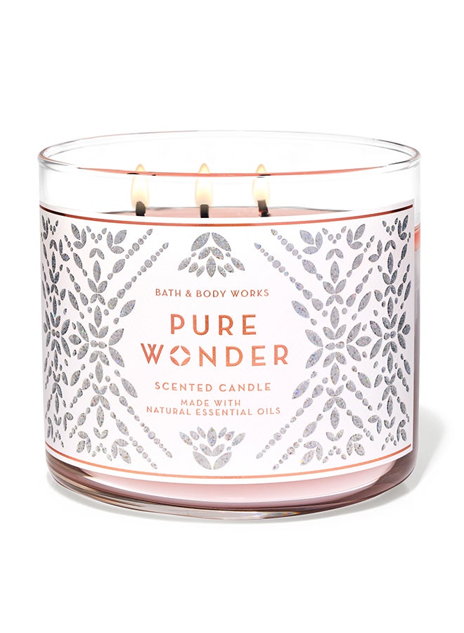 Bath & Body Works Pure Wonder 3-Wick Candle  - Image 1