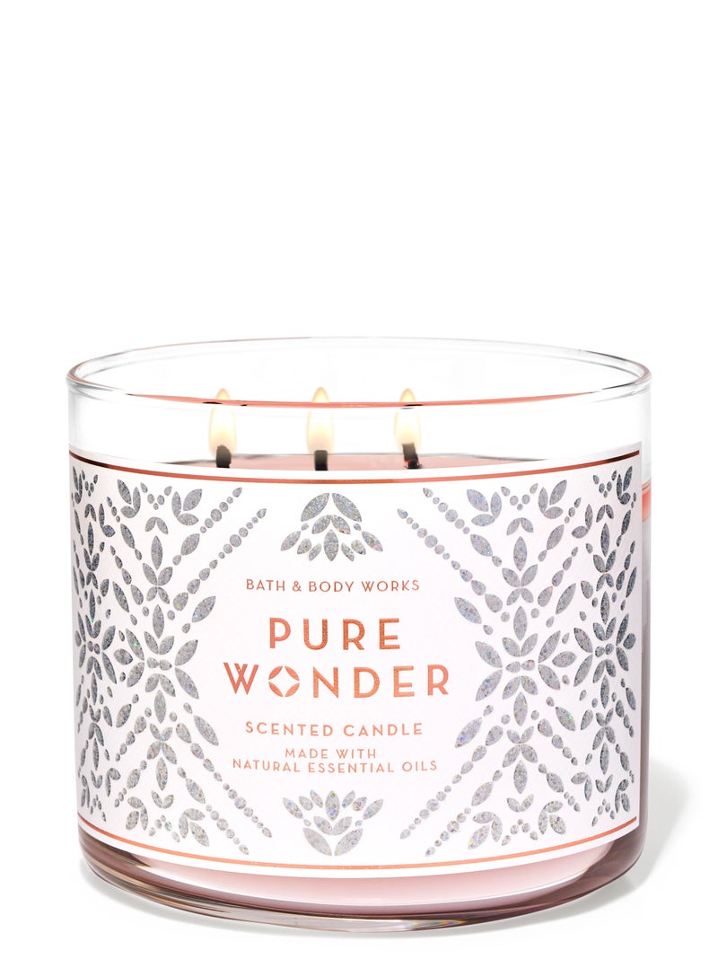 Bath & Body Works Pure Wonder 3-Wick Candle  - Image 2