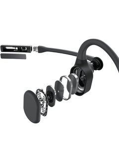 شوكز سماعة الرأس OpenComm 2 UC USB-A Bluetooth للتوصيل العظمي  - Image 3
