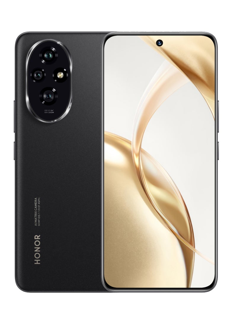 Honor 200 5G Dual SIM Black 12GB RAM + 512GB - Middle East Version - Image 1