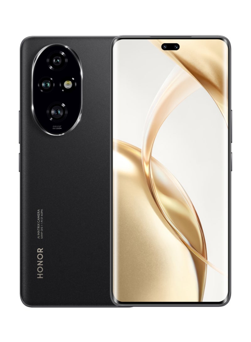 Honor 200 Pro 5G Dual SIM Black 12GB RAM + 512GB - Middle East Version - Image 1