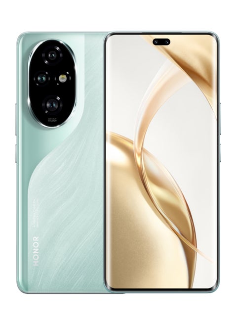 هاتف 200 Pro، يدعم شبكة الجيل الخامس، ثنائي الشريحة، لون سماوي، وذاكرة وصول عشوائي (RAM) سعة 12 جيجابايت + 512 جيجابايت - إصدار الشرق الأوسط