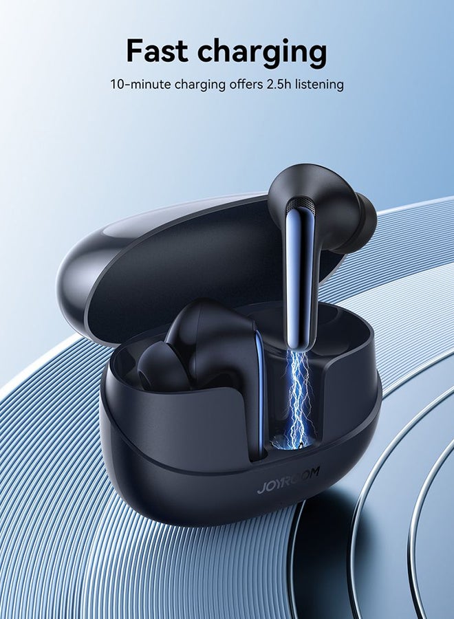 JOYROOM TWS Bluetooth 5.4 Earbuds (Upgraded 2025) – Hi‑Fi Bass (Richer Sound Quality), ANC Active Noise Cancelling (Reduces Background Noise), Dual EQ Modes (Switch Between Deep Bass & Balanced), Dual Mic Calls (Clearer Conversations), 42 hr Playtime, IP54 Waterproof (Sweat & Splash Resistant) For Iphone 16 and Below, Samsung S25 and below and More - Top Quality - Ce Certified White  - Image 5