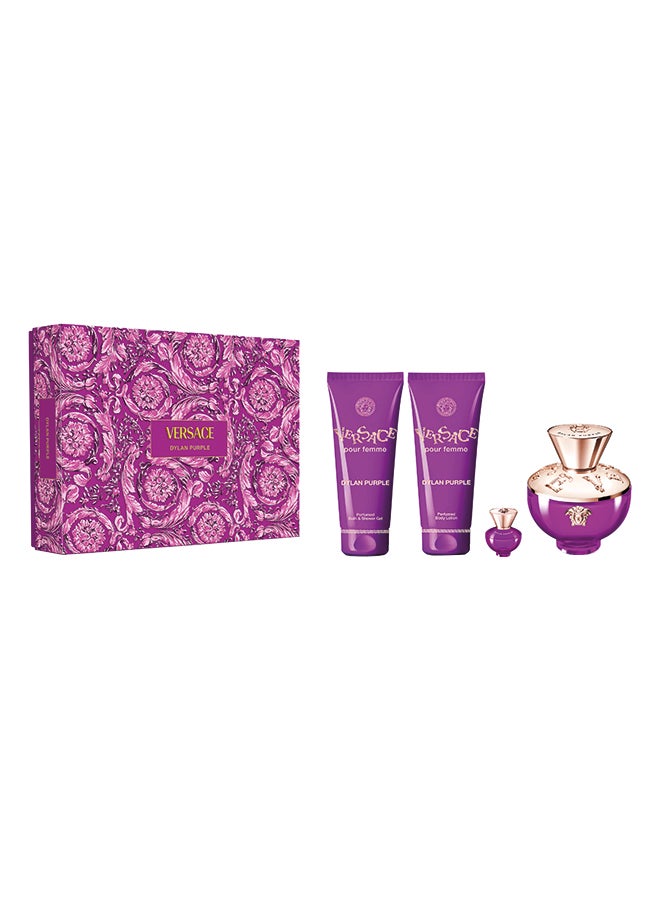 فيرزاتشي Dylan Purple Edp Natural Spray Gift Set 100ml 