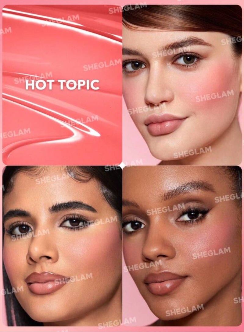 SHEGLAM Color Bloom Liquid Blush Hot topic - Image 2