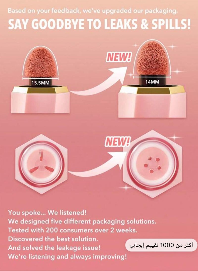 SHEGLAM Color Bloom Liquid Blush Hot topic - Image 3