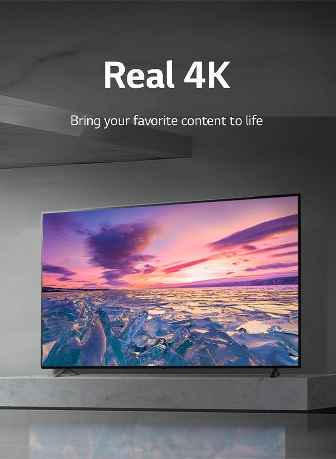 HAAM - Smart TV - 85 Inch - UHD 4K - HM4K85S HM4K85S Black - Image 1
