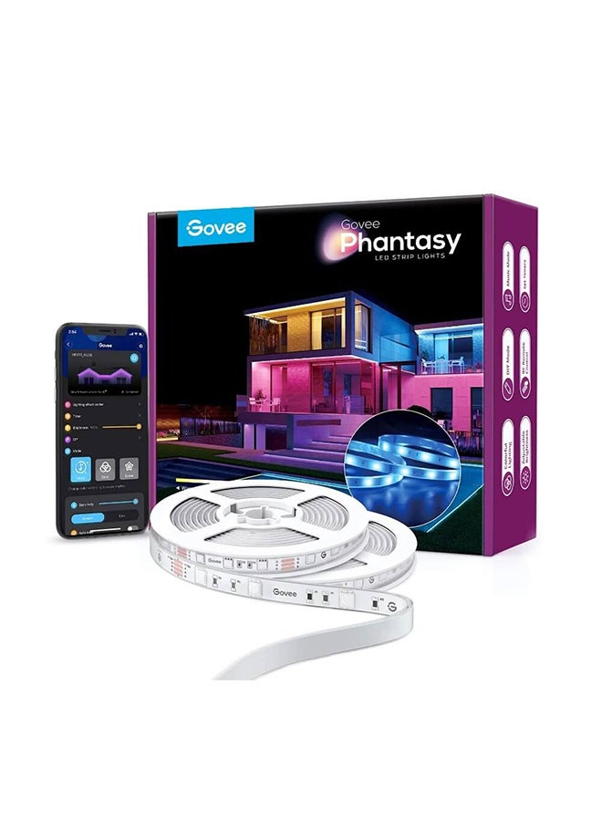 Govee Govee Phantasy Outdoor LED RGBIC Strip Lights 10m with WiFi  - Image 1