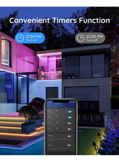 Govee Govee Phantasy Outdoor LED RGBIC Strip Lights 10m with WiFi  - Image 4