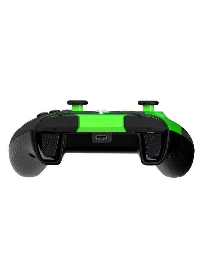 pdp - Xbox Series X|S & PC Jolt Green Rematch Glow Advanced Wired Controller - Image 1