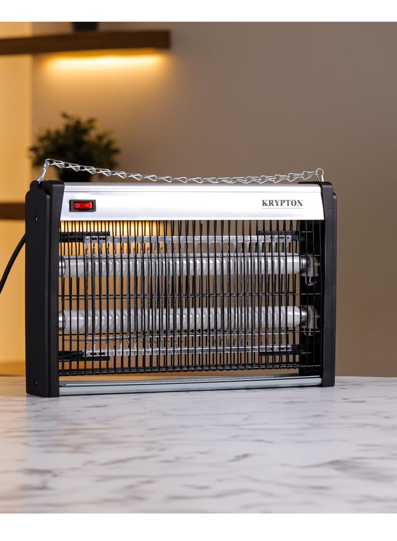 KRYPTON Insect Killer Pollution Free No Toxic Fumes Automatic Pest Killer Ultra-Violet Tubes 20 W KNBK6444 White & Black - Image 3