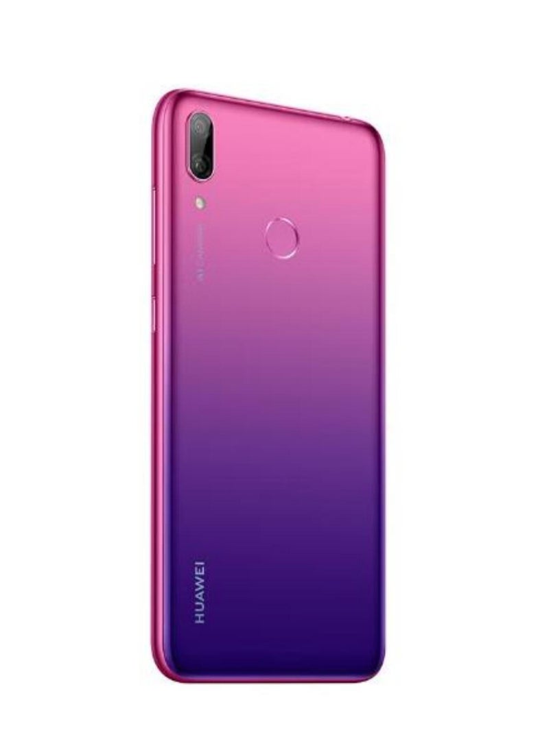 HUAWEI - Y7 Prime 2019 Dual SIM Aurora Purple 4GB RAM 128GB 4G LTE - Image 1