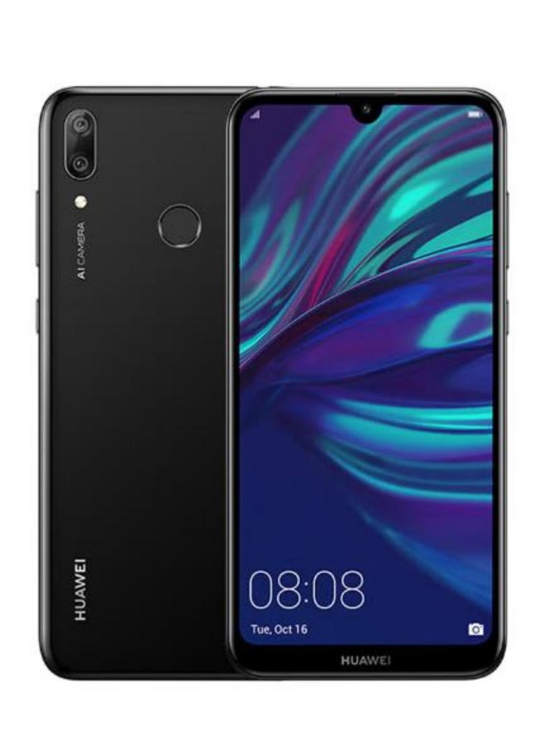 HUAWEI - Y7 Prime 2019 Dual SIM Midnight Black 4GB RAM 128GB 4G LTE - Image 1