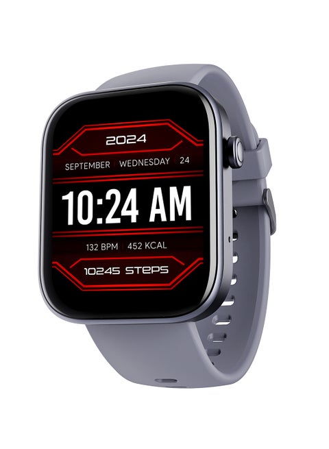 boAt Wave Call 2 with 1.83" HD Display, Advanced BT Calling, DIY Watch Face Studio, Coins, 700+Active Modes, Live Cricket Scores, Smart Watch for Men & Women Cool Grey