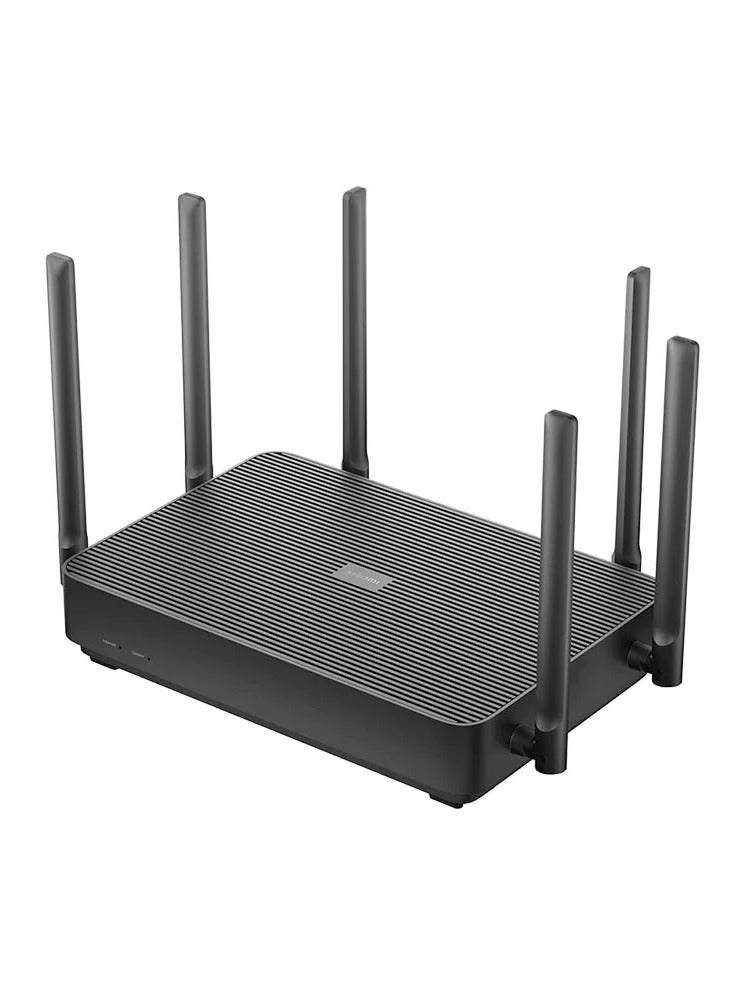 Xiaomi Router AX3200 Wifi 6 Dual Band 3202MBS RB01- Black  - Image 1