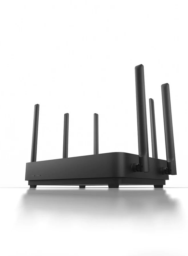 Xiaomi Router AX3200 Wifi 6 Dual Band 3202MBS RB01- Black  - Image 2