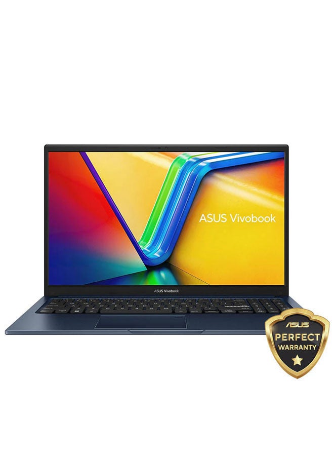 ASUS - Asus X1504VA-NJ017W Vivobook 15 15.6-Inch FHD/ Intel Core i7-1355U/ 8GB RAM/ 512GB SSD/ Windows 11 English/Arabic Quiet Blue - Image 1