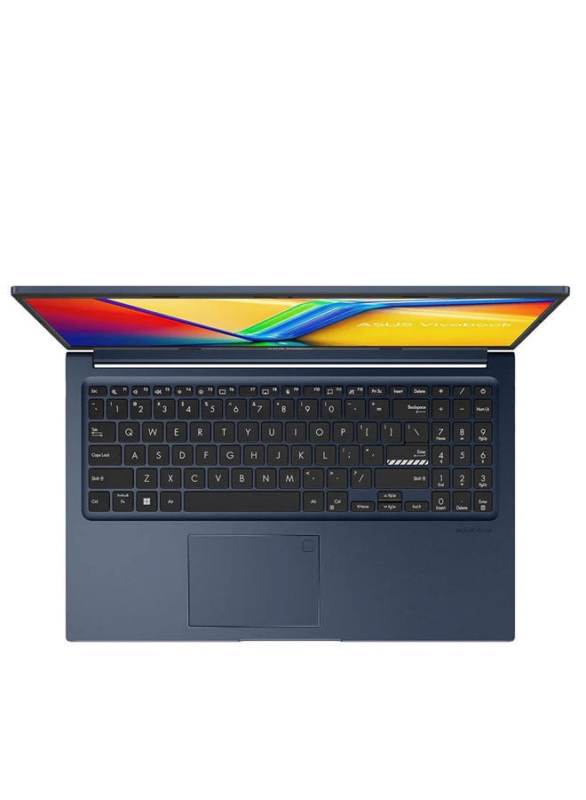 ASUS - Asus X1504VA-NJ017W Vivobook 15 15.6-Inch FHD/ Intel Core i7-1355U/ 8GB RAM/ 512GB SSD/ Windows 11 English/Arabic Quiet Blue - Image 1