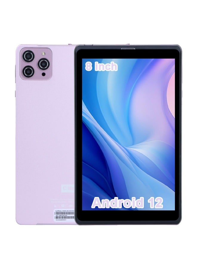 سي آيديا 8 inch Android 12 Tablet WiFi 8GB RAM 512GB ROM 8000mAh Battery 800*1280 IPS For Adult Pink  - Image 1
