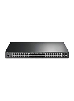 تي بي لينك مفتاح PoE مُدار بـ 52 منفذ Gigabit L2+، وميزانية طاقة 384 وات، و48 منفذ RJ45، و4 فتحات SFP، واسترداد تلقائي لـ PoE، وOmada SDN مدمج، وIPv6، وتوجيه ثابت، وTL-SG3452P  - Image 1