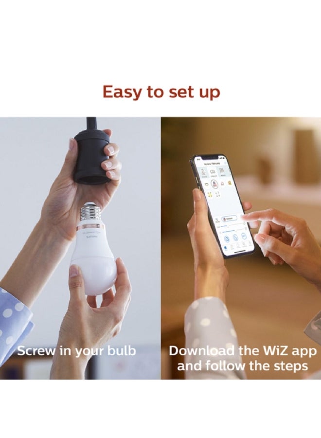 فيليبس جهاز تحكم ذكي Philips Wiz مع بطارية، أسود بمقاس 5.31 × 1.49 بوصة، طراز LGT-ACES60007 PHI-929002426847 - Image 3