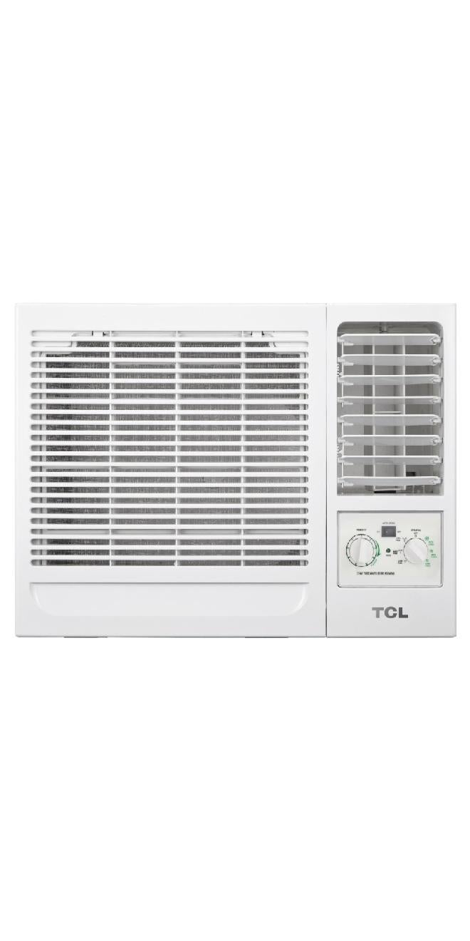 TCL Window Air Conditioner, 18,000 BTU, 1.5 Ton Cooling Only, 3-Speed ​​Fan, Gold Capacitors, Low Noise CW-TW18CW1S White - Image 1