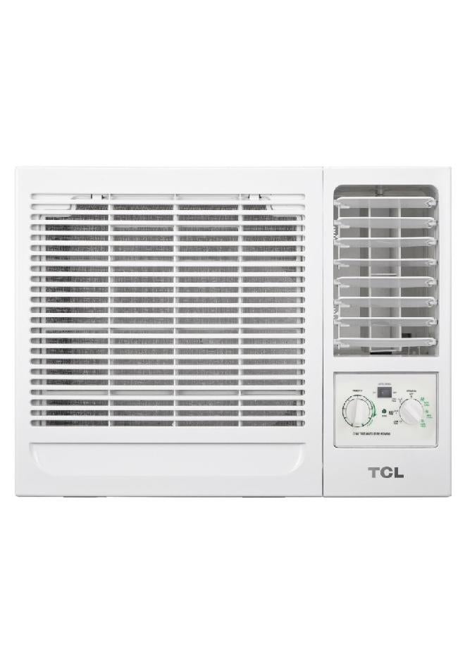 TCL Window Air Conditioner, 18,000 BTU, 1.5 Ton Cooling Only, 3-Speed ​​Fan, Gold Capacitors, Low Noise CW-TW18CW1S White - Image 1