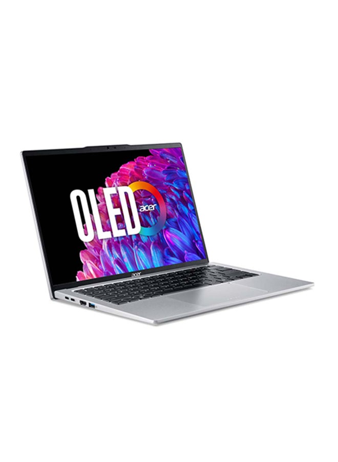 Acer - Swift Go SFG14 Ultra-Thin Laptop 14-Inch OLED SlimBezel Display, Core Ultra 7-155H 16 Cores Upto 4.8GHz/32GB LPDDR5X RAM/1TGB SSD Storage/Intel Arc Graphics/Windows 11 Home/ English/Arabic Silver - Image 1
