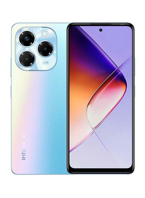 Note40X ثنائي الشريحة باللون الأزرق النخيلي، 8 + 8 جيجابايت من ذاكرة الوصول العشوائي، 256 جيجابايت، إصدار الشرق الأوسط 5G