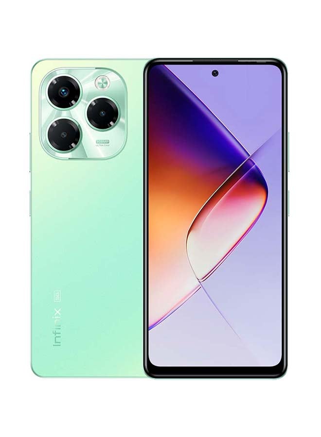 Infinix - Note40X Dual SIM Lime Green 8+8GB RAM 256GB 5G-Middle East Version - Image 1