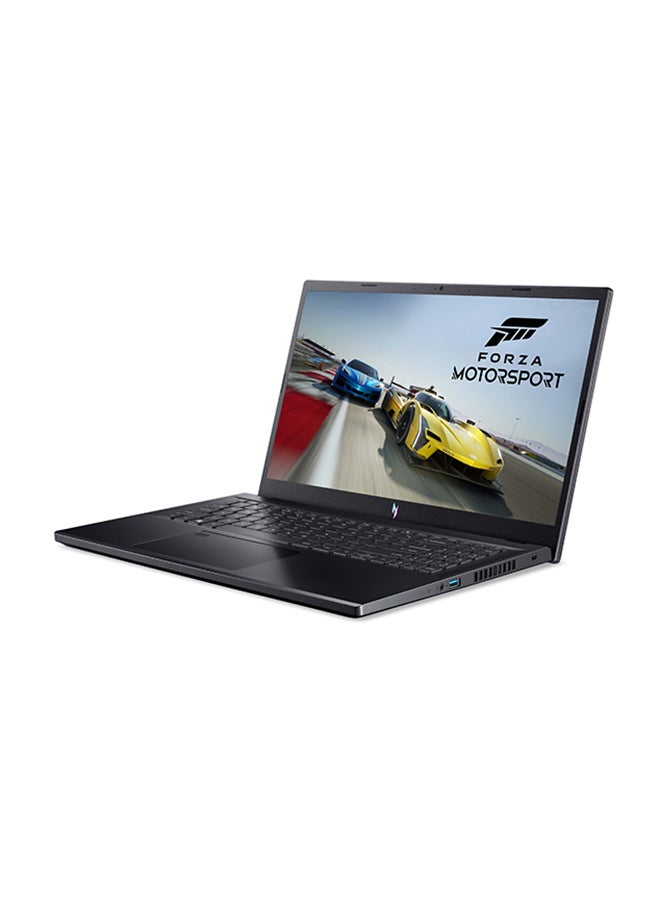 Acer - Nitro V ANV15 Gaming Laptop 15.6-Inch FHD IPS 144Hz Display,  AMD Ryzen 5-7535HS Hexa Core Upto 4.55GHz/8GB DDR5/512GB SSD/4GB Nvidia Geforce RTX 2050 Graphics/Windows 11 English/Arabic Black - Image 1
