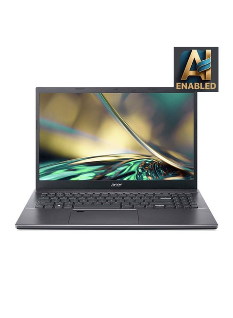 Aspire A14 Laptop 14-Inch WUXGA IPS Display, 14th Gen Intel Core 7-150U 10 Cores Upto 5.4GHz/16GB LPDDR5 RAM/1TB SSD Storage/Intel Graphics/Windows 11 Home English/Arabic Steel Gray