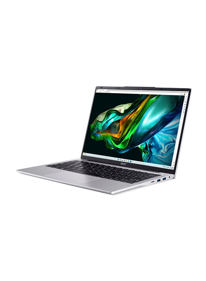 Aspire Lite AL14 Laptop 14-Inch WUXGA IPS Display, Intel Core i3-N300 Octa Core Upto 3.80GHz/8GB DDR5/512GB SSD/Intel UHD Graphics/Windows 11 Home/ English/Arabic Silver - pnsku/N70092254V/45/_/1721649616/af4fbb52-fa51-4d27-a9cf-858d6767607b