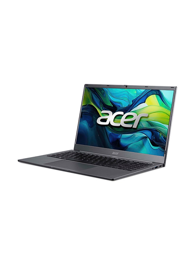 Acer - Aspire Lite AL15 Laptop 15.6-Inch FHD IPS Display, Intel Celeron N4500 Dual Core Upto 2.80GHz/4GB LPDDR4X/128GB eMMC/Intel UHD Graphics/Windows 11S Home/Iron + Microsoft Office 365 1 Year Preloaded English Iron Grey - Image 1