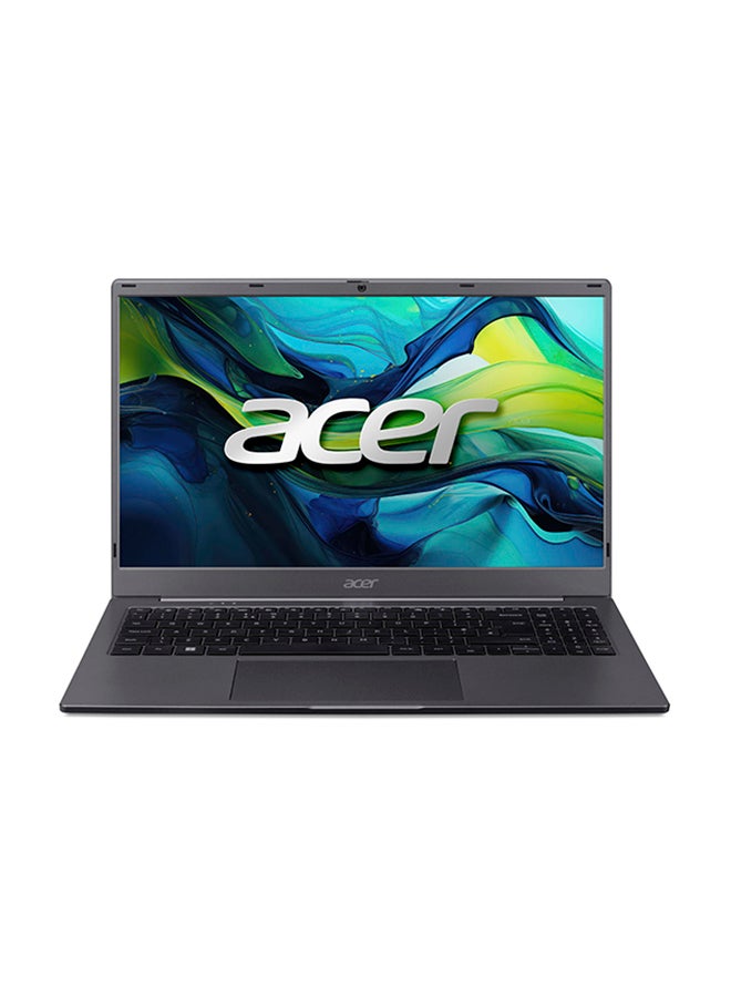 Acer - Aspire Lite AL15 Laptop 15.6-Inch FHD IPS Display, Intel Celeron N4500 Dual Core Upto 2.80GHz/4GB LPDDR4X/128GB eMMC/Intel UHD Graphics/Windows 11S Home/Iron + Microsoft Office 365 1 Year Preloaded English Iron Grey - Image 1