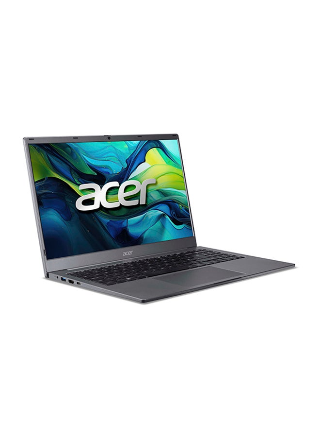 Acer - Aspire Lite AL15 Laptop 15.6-Inch FHD IPS Display, Intel Celeron N4500 Dual Core Upto 2.80GHz/4GB LPDDR4X/128GB eMMC/Intel UHD Graphics/Windows 11S Home/Iron + Microsoft Office 365 1 Year Preloaded English Iron Grey - Image 1