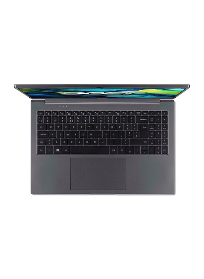 Acer - Aspire Lite AL15 Laptop 15.6-Inch FHD IPS Display, Intel Celeron N4500 Dual Core Upto 2.80GHz/4GB LPDDR4X/128GB eMMC/Intel UHD Graphics/Windows 11S Home/Iron + Microsoft Office 365 1 Year Preloaded English Iron Grey - Image 1