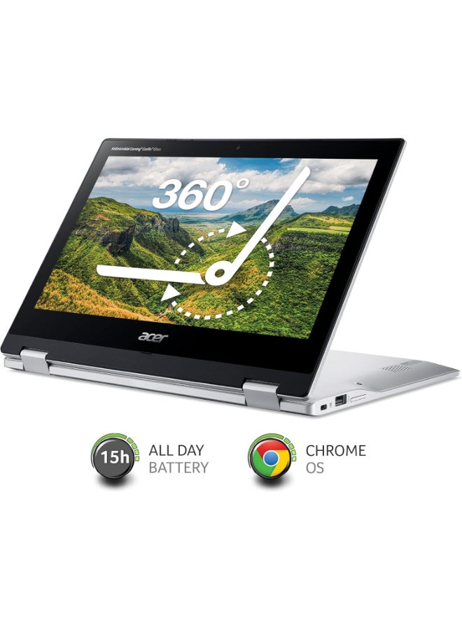 Chromebook Spin 311 Laptop With 11.6-Inch Display, MediaTek 8183 Processor/4GB RAM/32GB eMMC/Chrome OS English Black - pnsku/N70092260V/45/_/1720705219/c03e3d96-4c8b-47fb-a82e-93fe560639b2