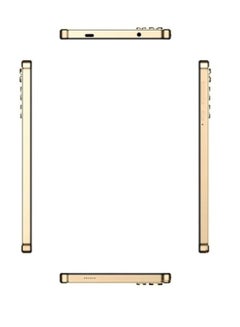 modio M12 7 Inch HD IPS Display Dual SIM Support 6GB RAM 256GB 5G 2.0MP Front And 5.0MP Rear Cameras 4000mAH Battery Android Tablet - International Version(Gold)  - Image 4