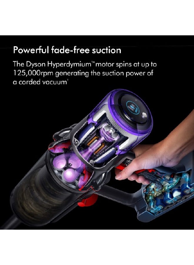 dyson - 660W V11 Battery Powered Cordless Vacuum Cleaner Blue and Nickel 0.76 L 447029-01 660 W 447029-01 Blue and Nickel - Image 1